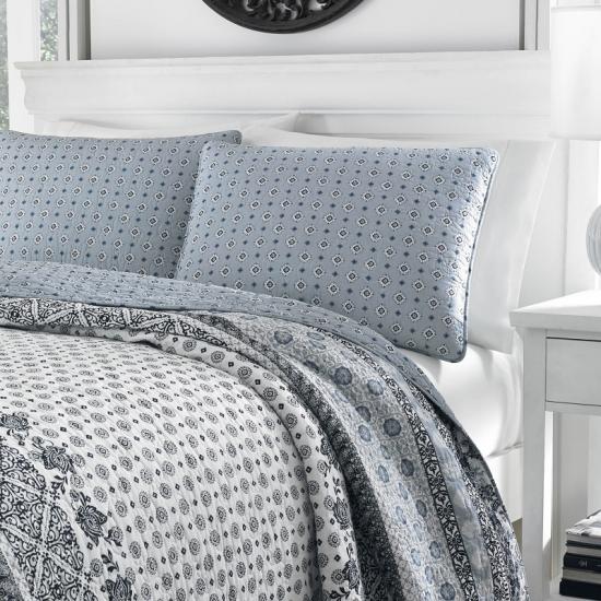 cxmicrotex Boho Stripe Cottontage Quilt Set Prešívanie Obliečky