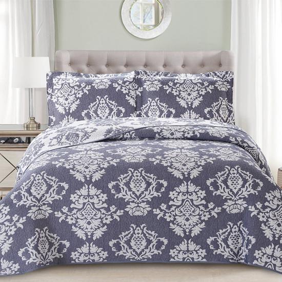 cxmicrotex Damask Purple Obliečky Žakárová súprava prikrývok
